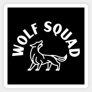 wolf squad Sticker